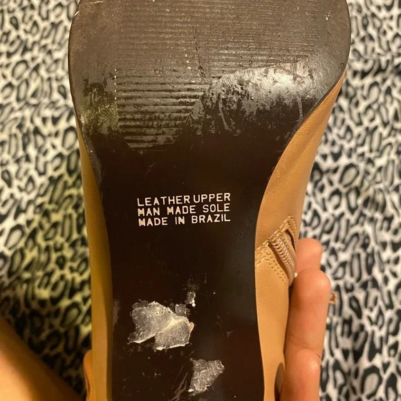 Nicole leather heeled ankle boots - Picture 4 of 6